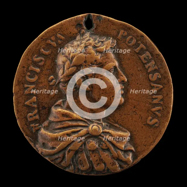 Francesco Potenziano, or Francesco da Potenza [obverse], c. 1575. Creator: Unknown.