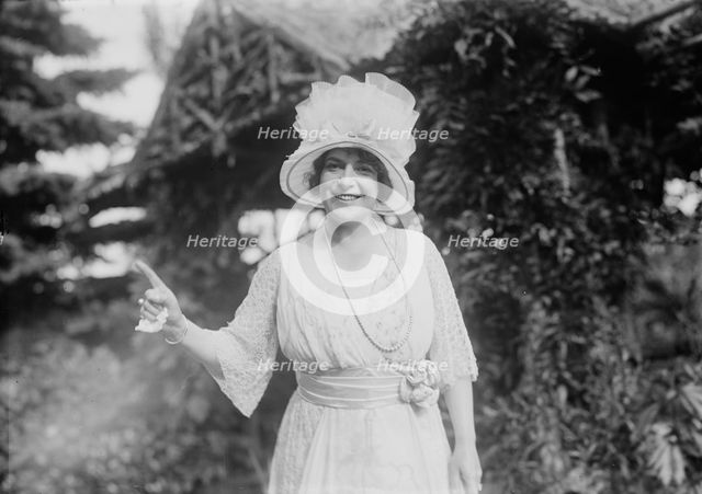 Frances Alda, 1918. Creator: Bain News Service.