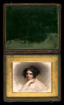 Frances Anne "Fanny" Kemble, ca. 1833. Creator: Henry Brintnell Bounethea