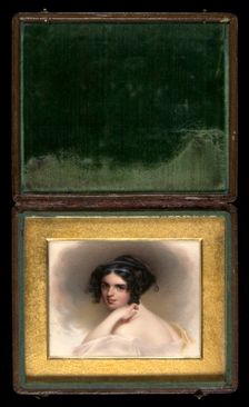 Frances Anne "Fanny" Kemble, ca. 1833. Creator: Henry Brintnell Bounethea