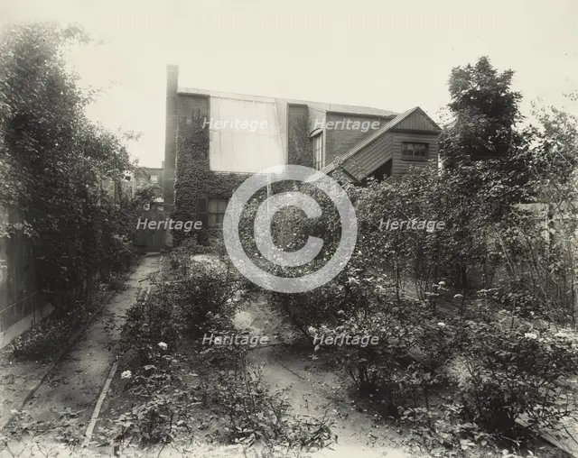 Frances Benjamin Johnston's house and photography studio, 1332 V. Street, NW, Washington, DC., 1898. Creator: Frances Benjamin Johnston.