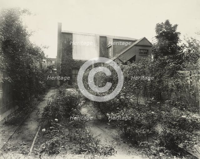 Frances Benjamin Johnston's house and photography studio, 1332 V. Street, NW, Washington, DC., 1898. Creator: Frances Benjamin Johnston.