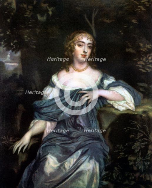 Frances Brooke, Lady Whitmore, late 17th century.Artist: Peter Lely