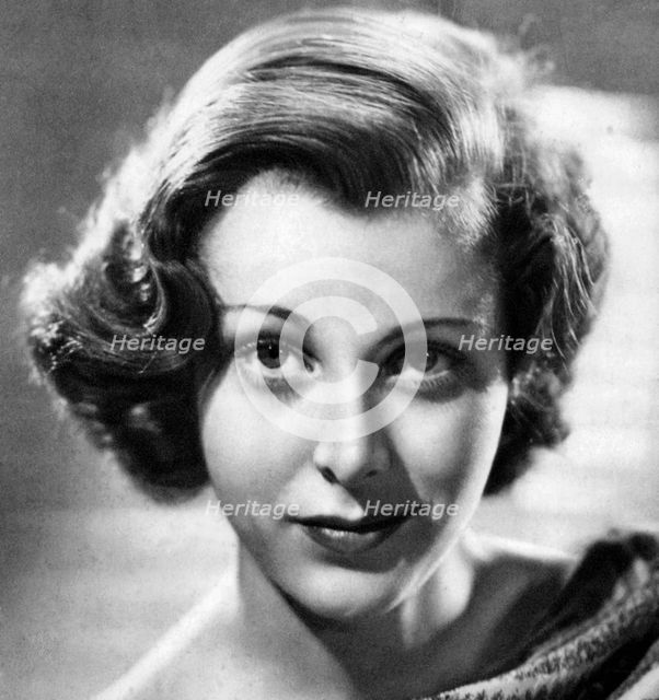 Frances Dee, American actress, 1934-1935. Artist: Unknown
