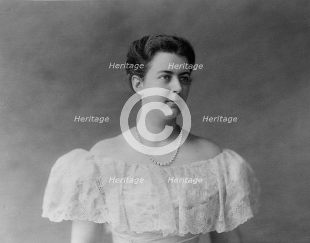 Frances F. Cleveland, February 1897. Creator: Frances Benjamin Johnston.