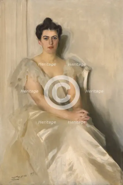 Frances Folsom Cleveland, 1899. Creator: Anders Leonard Zorn.