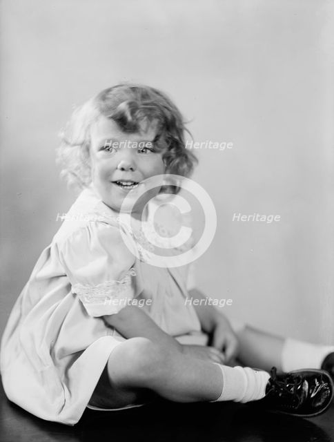 Frances, Janet K. - Portrait, 1933. Creator: Harris & Ewing.