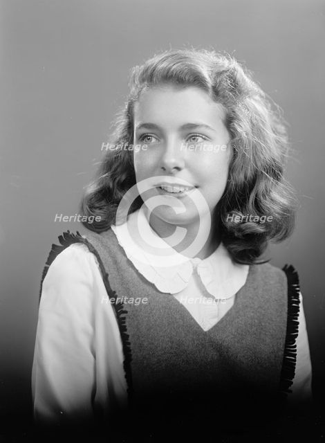 Frances, Janet K. - Portrait, 1944. Creator: Harris & Ewing.