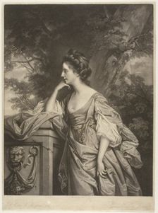 Frances, Lady Bridges, 1768. Creator: James Watson