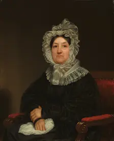 Frances Ludlum Morris (Mrs. Robert Morris) (?), 1838. Creator: Frederick R. Spencer