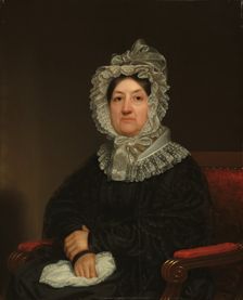 Frances Ludlum Morris (Mrs. Robert Morris) (?), 1838. Creator: Frederick R. Spencer