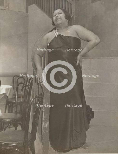 Frances Smith, blues singer, 1937. Creator: Unknown.