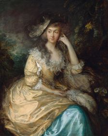 Frances Susanna, Lady de Dunstanville, c. 1786. Creator: Thomas Gainsborough