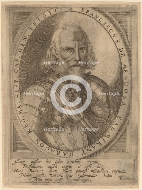 Franciscus de Mendoza, published 1626. Creator: Karel van Sichem.