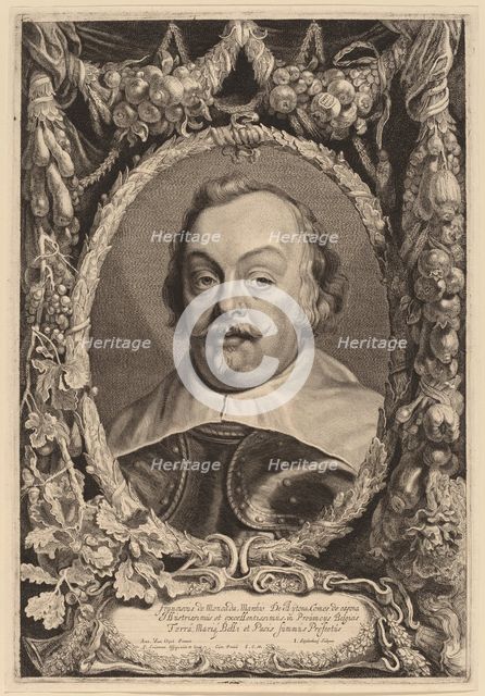 Franciscus de Moncada, 1650?. Creator: Jonas Suyderhoef.
