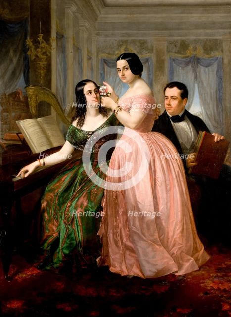 Francisco Manuel da Silva (1795-1865), 1850. Creator: Correia de Lima, José (1814-1857).