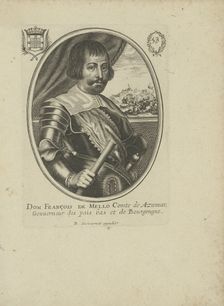 Francisco Manuel de Mello (1608-1666) , um 1640-1650. Creator: Moncornet, Balthazar (1600-1668)