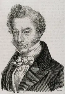 Francisco Martínez de la Rosa, (1787-1862), Spanish statesman and dramatist, 1853. Creator: José Severini