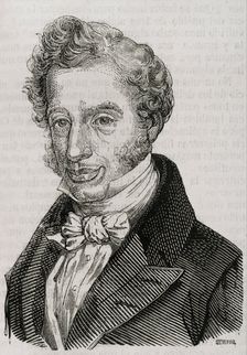 Francisco Martínez de la Rosa, (1787-1862), Spanish statesman and dramatist, 1853. Creator: José Severini