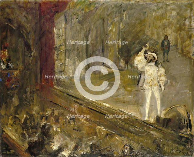 Francisco d'Andrade as Don Giovanni in Mozart's Opera. Artist: Slevogt, Max (1868-1932)