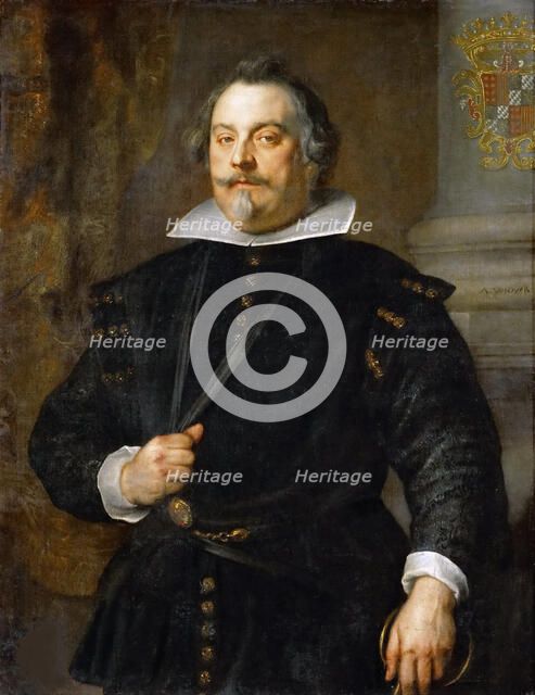Francisco de Moncada, Marqués de Aytona , ca 1634. Creator: Dyck, Sir Anthony van (1599-1641).