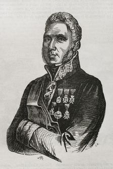 Francisco Espoz y Mina, (1781-1836), Spanish leader of the guerrillas of Navarre..., 1853. Creator: Unknown