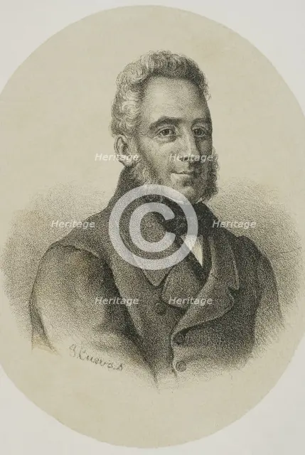 Francisco Espoz y Mina, (1781-1836), Spanish military, 1868. Creator: Jose Cuevas.