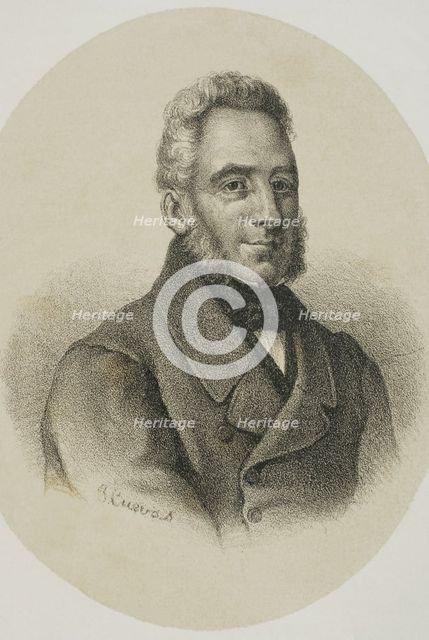 Francisco Espoz y Mina, (1781-1836), Spanish military, 1868. Creator: Jose Cuevas.