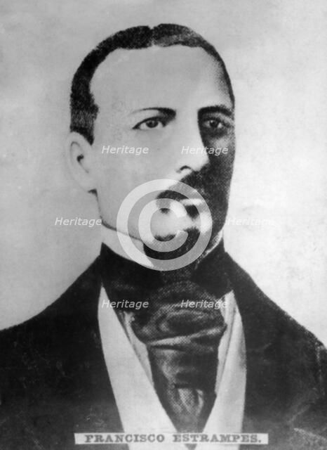 Francisco Estrampes (1827-1855), Cuban teacher and journalist, c1910. Artist: Unknown