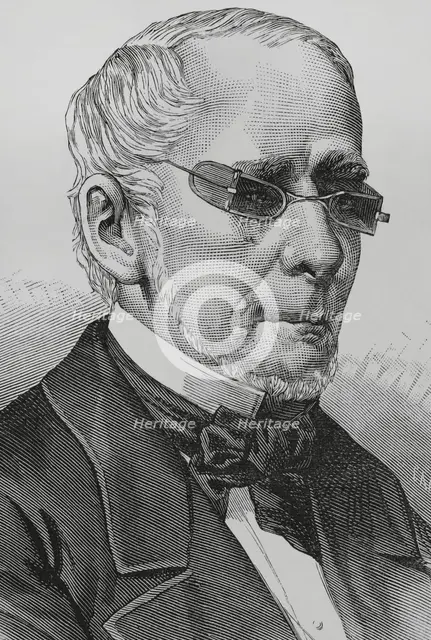 Francisco Javier Zaldúa, Colombian lawyer and politician, member of the Colombian Liberal Party,1883 Creator: Arturo Carretero y Sánchez.