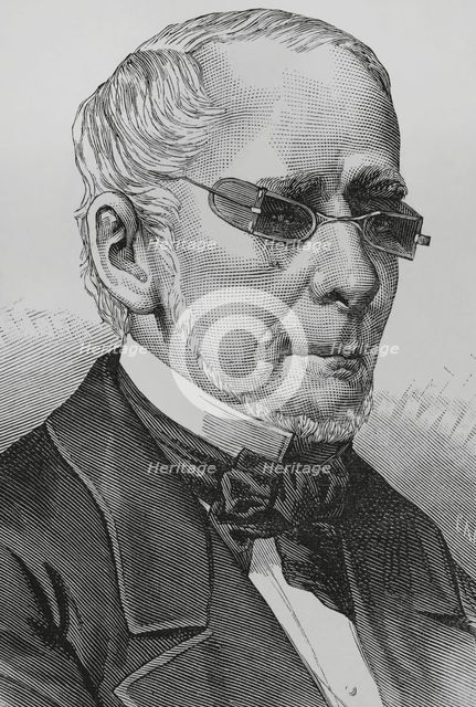 Francisco Javier Zaldúa, Colombian lawyer and politician, member of the Colombian Liberal Party,1883 Creator: Arturo Carretero y Sánchez.