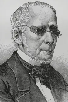 Francisco Javier Zaldúa, Colombian lawyer and politician, member of the Colombian Liberal Party,1883 Creator: Arturo Carretero y Sánchez