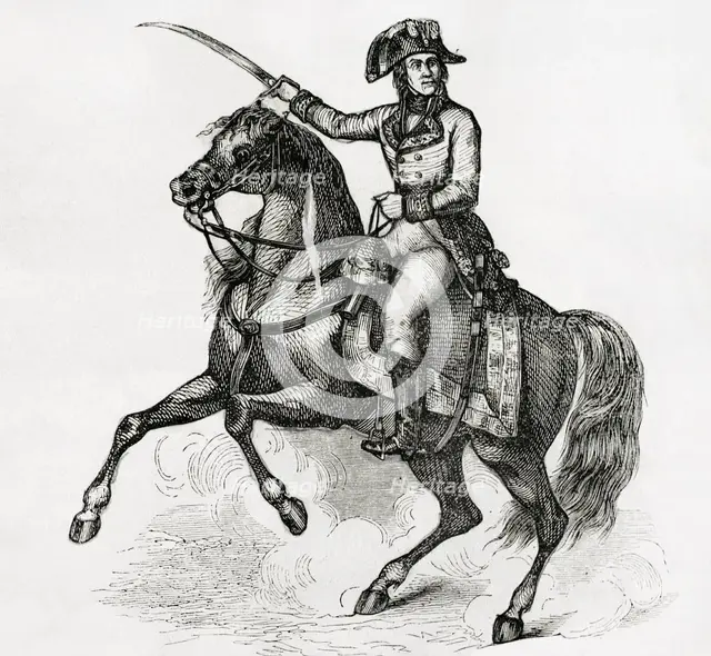 Francisco Javier Castaños Aragorri, (1758-1852), Spanish general and politician, 1853.  Creator: Ildefonso Cibera.
