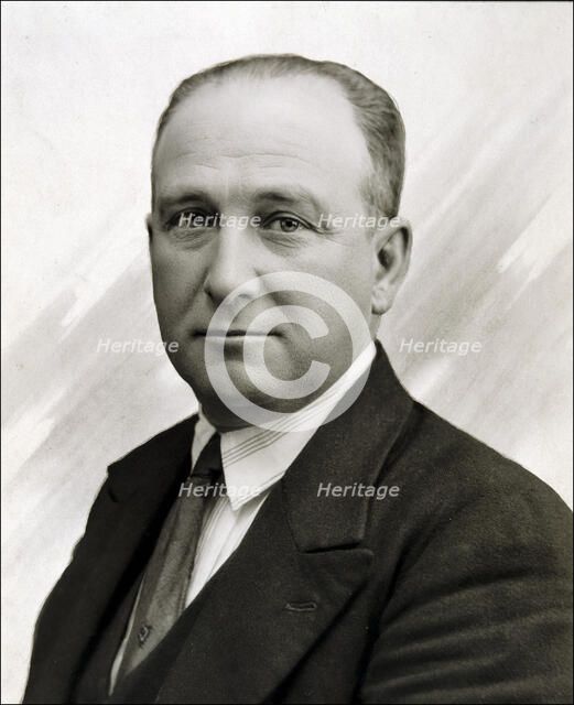 Francisco Largo Caballero (1869-1946), Spanish politician, president of the government of the Sec…
