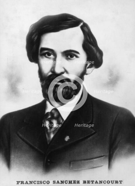 Francisco Sanchez Beetancourt, (1827-1894), 1920s Artist: Unknown