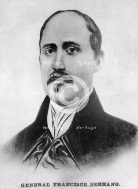Francisco Serrano, (1810-1885), 1920s. Artist: Unknown