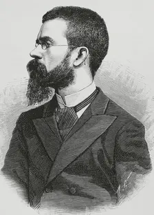 Francisco Tárrega, (1852-1909), Spanish composer and guitarist, 1883. Creator: Unknown