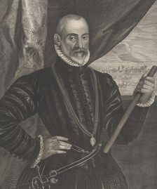 Francisco Valdes, Spanish Commander, from the series Quatuor Personae..., 1649. Creator: Pieter Soutman