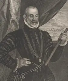 Francisco Valdes, Spanish Commander, from the series Quatuor Personae..., 1649. Creator: Pieter Soutman