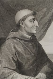 Francisco Ximénez de Cisneros, known as Cardinal Cisneros, (1436-1517), 1853. Creator: Antonio Roca Sallent