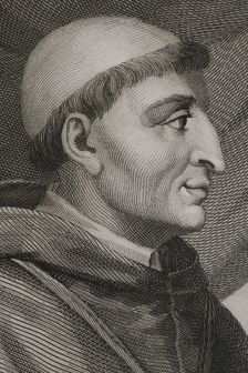 Francisco Ximénez de Cisneros, known as Cardinal Cisneros (1436-1517), 1853. Creator: Antonio Roca Sallent