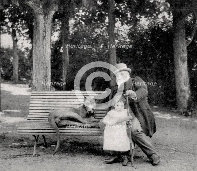 Francisque Sarcey, French journalist and drama critic, 1895. Artist: Unknown