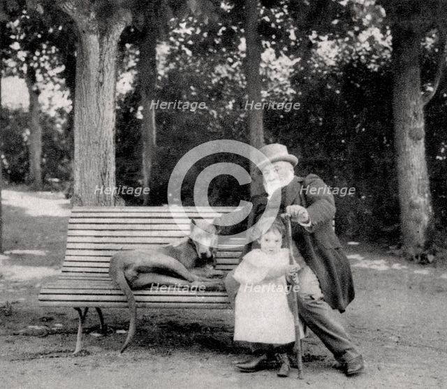 Francisque Sarcey, French journalist and drama critic, 1895. Artist: Unknown