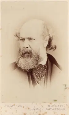 Francis William Topham, OWS, (1808-1877), after 1863. Creator: Elliott & Fry