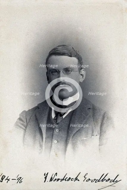 Francis Woodcock Goodbody. Creator: Unknown.