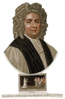 Francis Atterbury, Bishop of Rochester, 18th century.Artist: J Chapman
