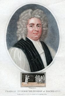 Francis Atterbury English man of letters, politician and bishop, 1798.Artist: J Chapman
