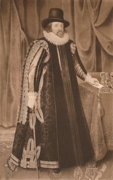Francis Bacon, Viscount St. Albans c1600, (1904). Artist: Paulus van Somer