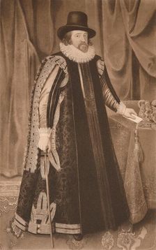 Francis Bacon, Viscount St. Albans c1600, (1904). Artist: Paulus van Somer