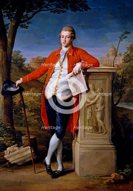 Francis Basset, 1st Baron of Dunstanville, 1778. Creator: Pompeo Batoni.